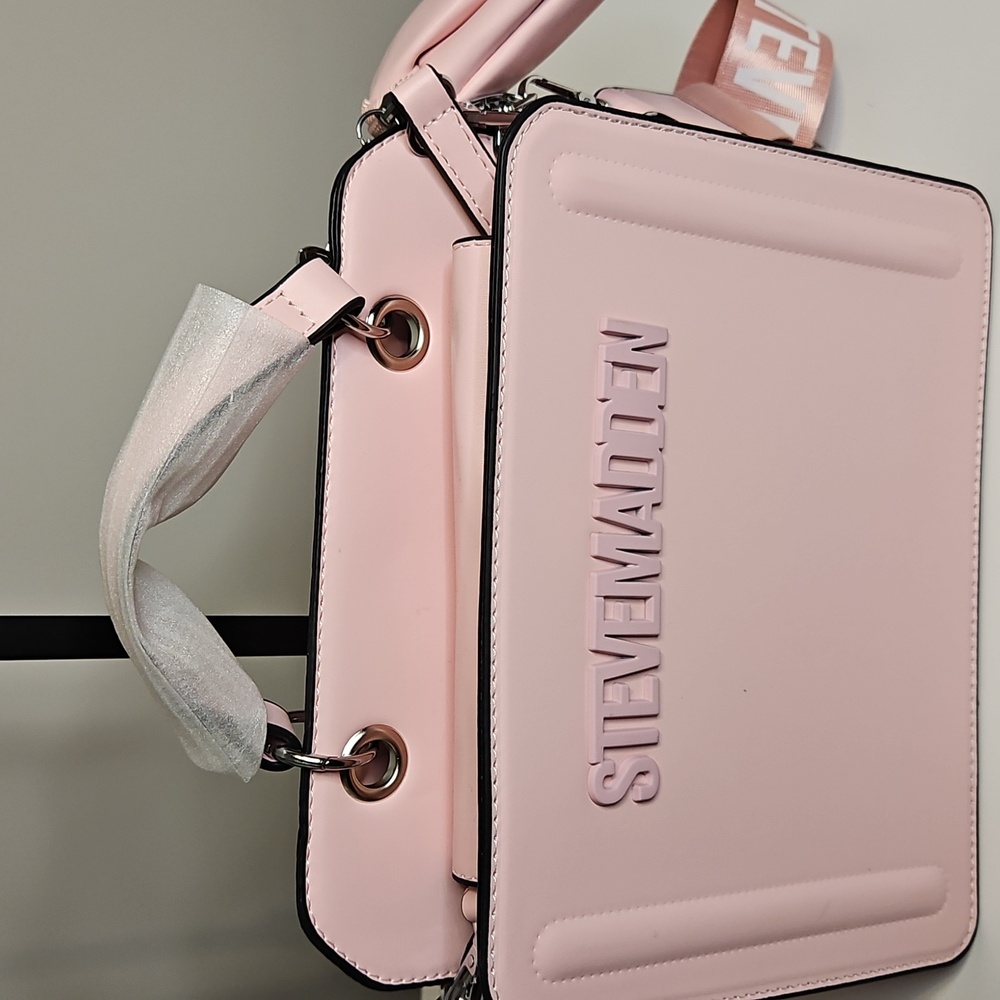 Steve Madden Blush Pink Crossbody Bag - Picture 2 of 6